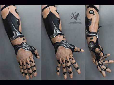 Cyber Arm Glove For Cosplay Costume V 1 Deus Ex Cyborg Ivan Etsy