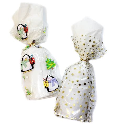 Christmas Cellophane Bags Buy Online Wholesale Prices