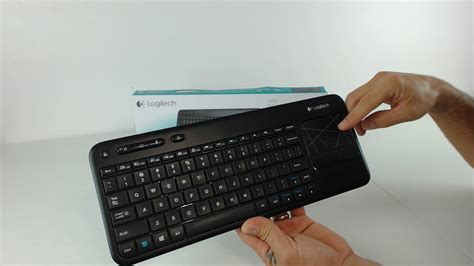Unboxing The Logitech K400 Wireless Keyboard With Touchpad Youtube