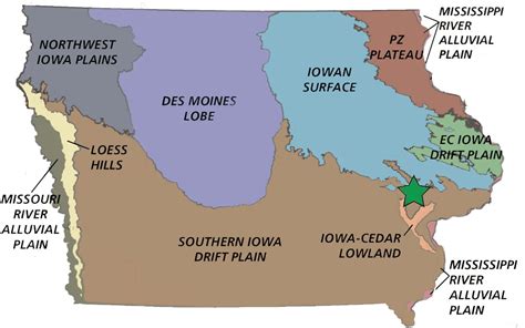 Geography Of Iowa Geography Realm