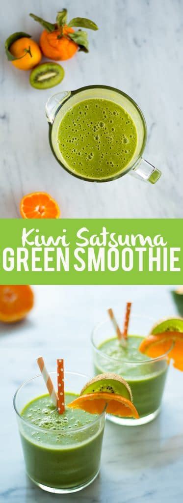 Satsuma mandarin may have originated in china, but it was first reported in japan more than 700 leaves are dark green, large, lanceolate, tapering at the base and apex, and are typically broader. Kiwi Satsuma Green Smoothie