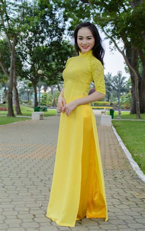 long dress high neck dress long sleeve dress ao dai long coat chia yellow photography