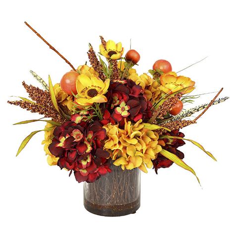 Fall Harvest Floral Centerpiece Frontgate