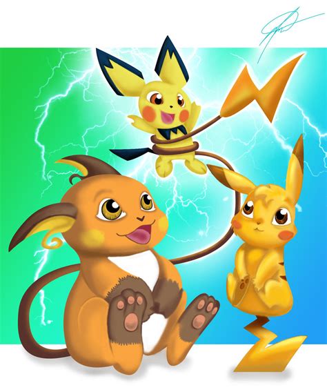 Pikachu Evolution By Tihmoller On Deviantart
