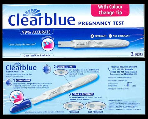 No matter what a woman's childbearing plans might be, it's essential to get quick, accurate results at home so she can plan her next steps accordingly. CLEARBLUE Midstream Pregnancy Test Kits