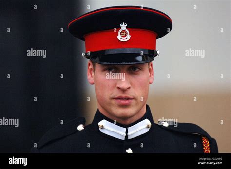 Prince William After The Sovereigns Parade At The Royal Military