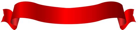 Web Banner Red Clip Art Opaque Banner Cliparts Png Download 8000