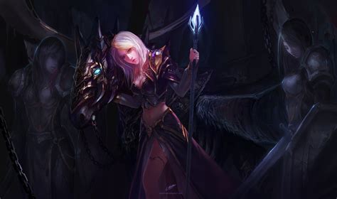 Jaina Proudmoore Mage And Invicible Warcraft And More Drawn By
