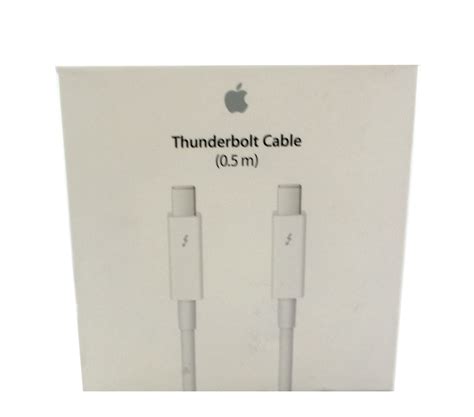 Apple Thunderbolt Cable 05m White Md862lla Ebay