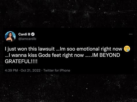 Cardi B Wins Legal Battle Over Mixtape Cover Art West Observer