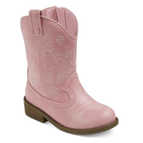 Dependable and durable western boots, available for men and women, help keep your feet comfortable and protected from grime, dirt, and heat. Toddler Girls' Chloe Classic Cowboy Western Boots - Cat ...