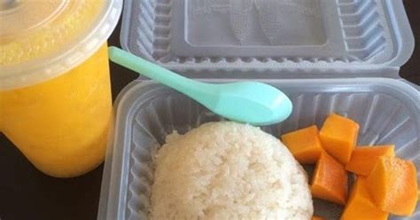 Buahnya berbau harum dan isinya tebal kekuningan serta rasanya enak. Resepi Pulut Mangga Harum Manis - Adi Channel