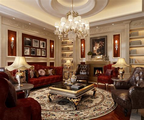 While some standards are more inclined to excessive luxury decoration, design and theme of the living room. Luxury living room 3D Model MAX | CGTrader.com