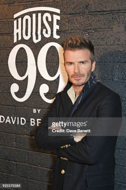 David Beckham Attends The Global Launch Of New Grooming Brand House