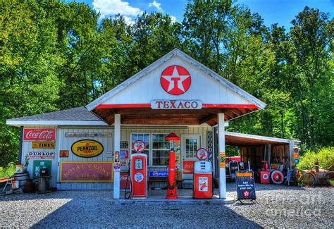 Texaco Gas Station