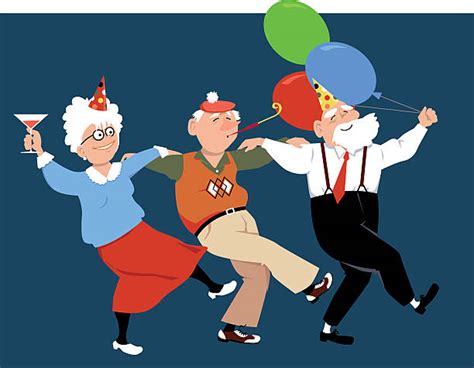 Funny Old People Illustrations Royalty Free Vector Graphics And Clip Art
