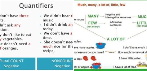 Quantifiers Much Many Some Any Few Little Eslbuzz Learning
