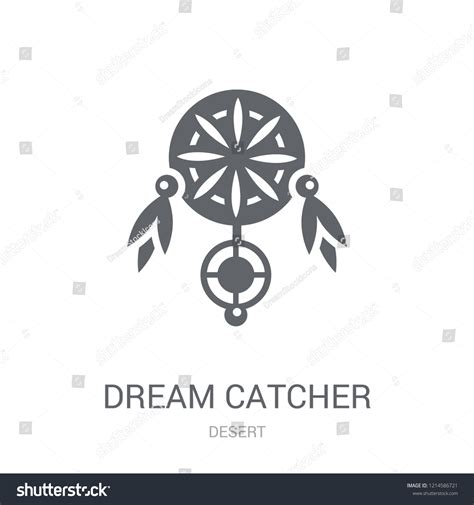 Dream Catcher Icon Trendy Dream Catcher Stock Vector Royalty Free