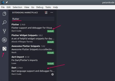 Tutorial Install Flutter Pada Visual Studio Serta Mengintegrasikannya