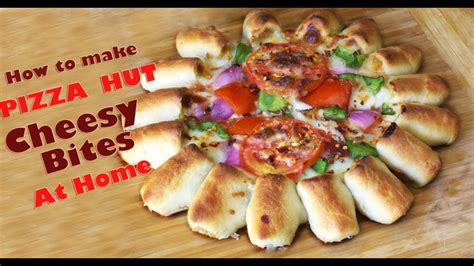 The new ultimate cheesy bites pizza!!! Pizza hut cheesy bites | How to make Cheesy bites pizza at ...
