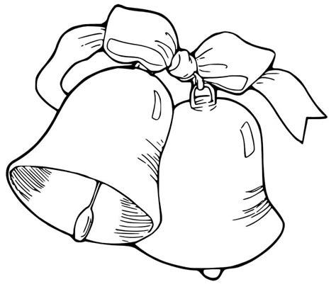 Print Christmas Bells coloring page - Download, Print or Color Online