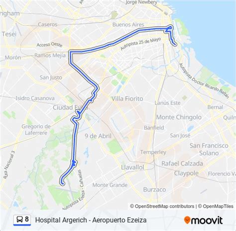 Ruta Horarios Paradas Y Mapas Liniers Hospital Argerich X Hot Sex Picture