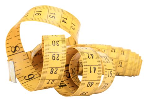 Measuring Tape Of Tailor Centimeter Tape Rolled Instrument Png