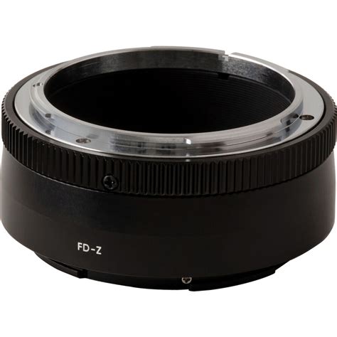 urth manual lens mount adapter for canon fd lens to ulma fd z