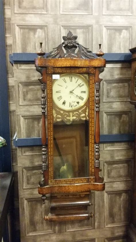 Lot 1426 19th Century Anglo American Wall Clock By