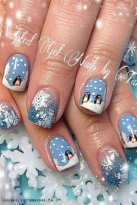 50 Festive Christmas Nail Art Designs Styletic