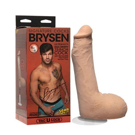 Signature Cocks Brysen 75 Inch Ultraskyn Cock With Removable Vac U