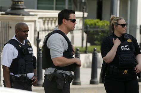 U S Secret Service Shoots Armed Man Near White House CBS News