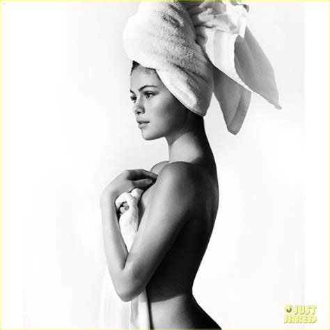 Selena Gomez Strips Down For Mario Testino S Towel Series Photo