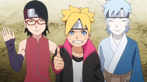 Boruto Meets The Attack Of The Giants The Ninja Of Team 7 Become