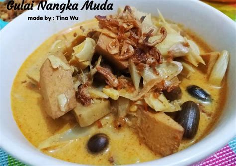 1.nangka muda bahan yang dihaluskan. Resep Gulai Nangka Muda Sederhana oleh Tinawu_cookingdiary ...