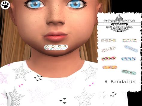 The Sims Resource Toddlers Bandaids By Msbeary • Sims 4 Downloads