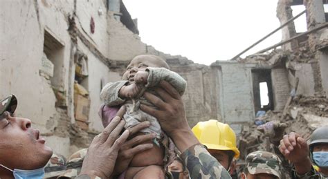 tragic earthquake devastation in nepal photos abc news