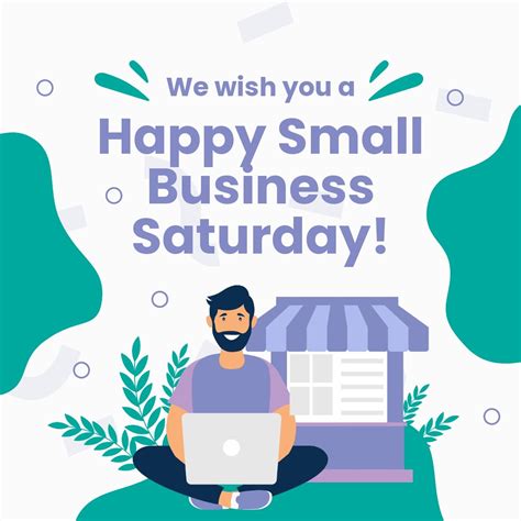 Free Small Business Saturday Advertising Youtube Banner Template