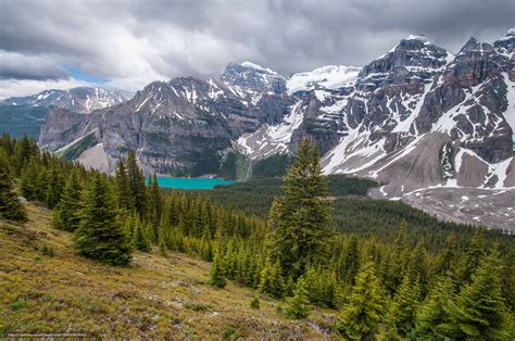 Moraine Lake Valley Of The Ten Peaks Banff National Park Alberta