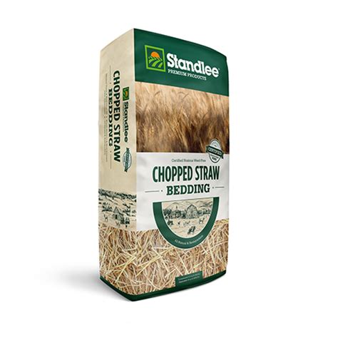 Bwi Companies Certified Chopped Straw 25 Lb Bag By Standlee