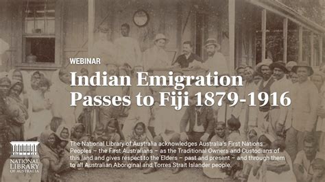 indian emigration passes to fiji 1879 1916 youtube