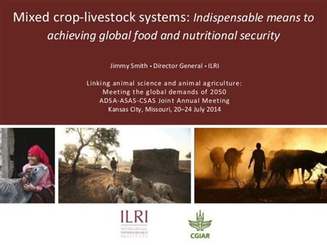 Mixed Crop Livestock Systems Indispensable Means To Achieving Global