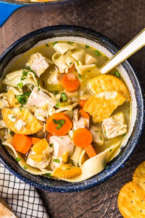 Turkey Noodle Soup Recipe (Thanksgiving Leftovers Idea)