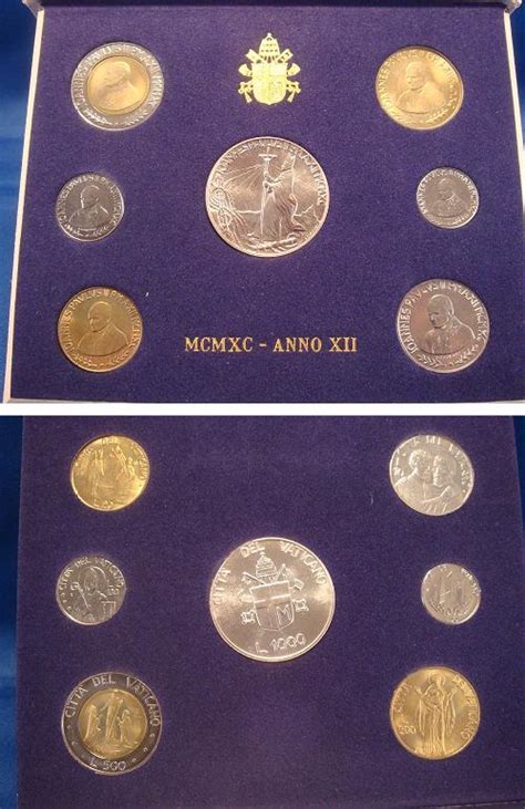 Jencius Coins 1990 Vatican Coin Set Fall Of Communism