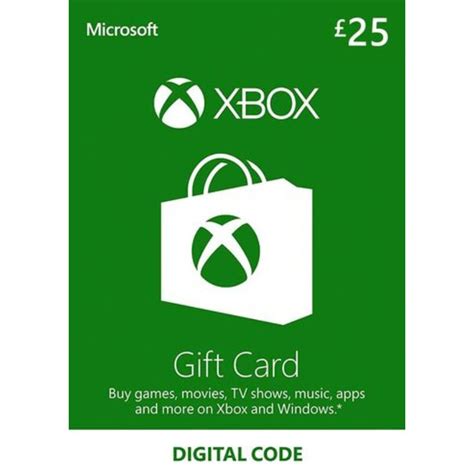 Xbox Live Card 25 Gbp Uk Gametech