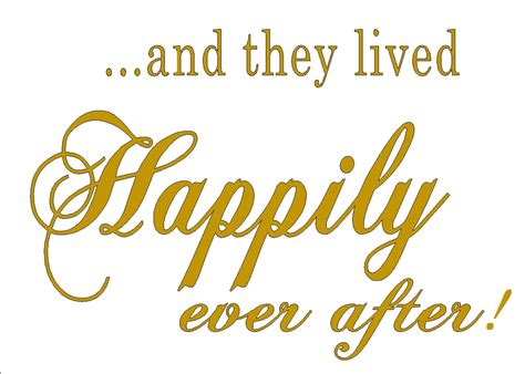 And They Lived Happily Ever After To Fit 12 X 9 Board