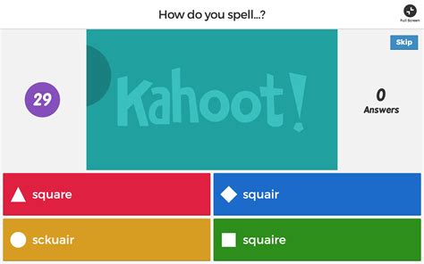 Kahoot Answers Multi Select Answers In Quiz Questions And Polls In