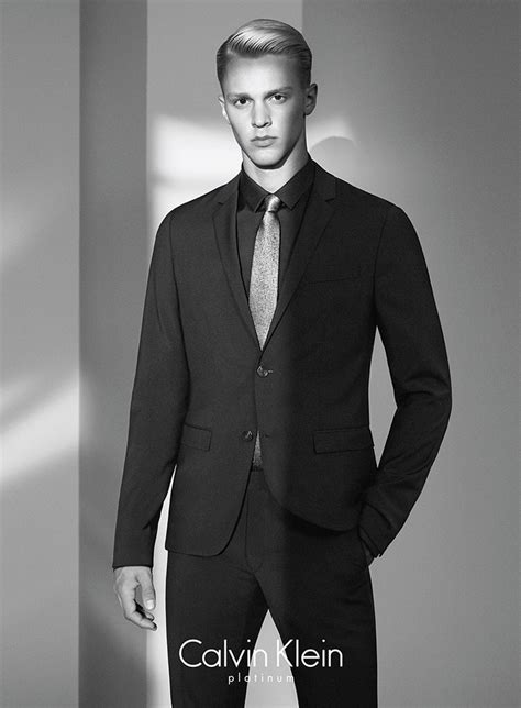 By subscribing to our newsletter you agree to male model scene's terms of service. Clark Bockelman for Calvin Klein Platinum Label FW14