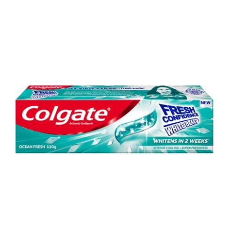 Colgate® Fresh Confidence White Blast Ocean Fresh Toothpaste 110g