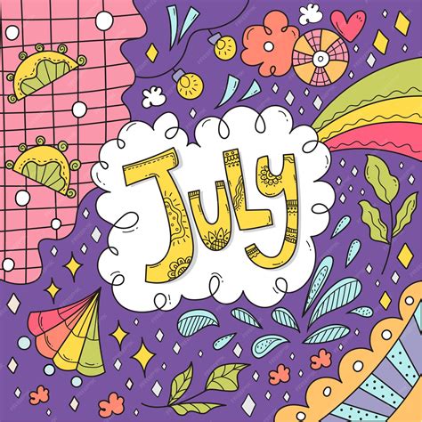 July Doodles